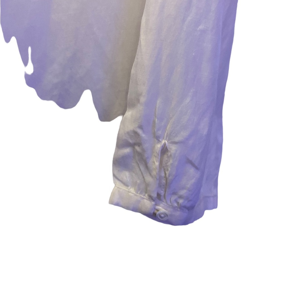 J.Crew Ruffled Front Button Down Blouse - image 6